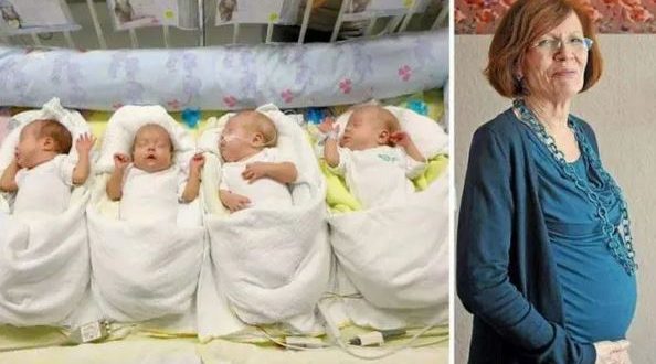 Преди 3 години 65-годишна жена роди четиризнаци и влезе в рекордите на Гиенс. Ето как живеят днес: /СНИМКИ/